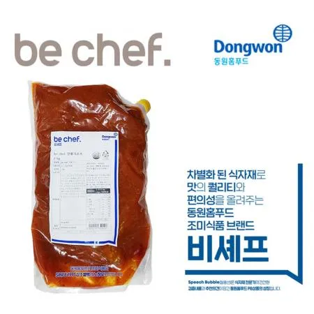 동원 비셰프 깐풍기소스 2kg (냉장)