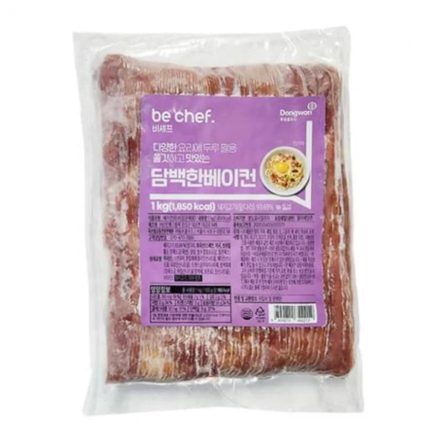 동원 비셰프 담백한베이컨 1kg 이미지