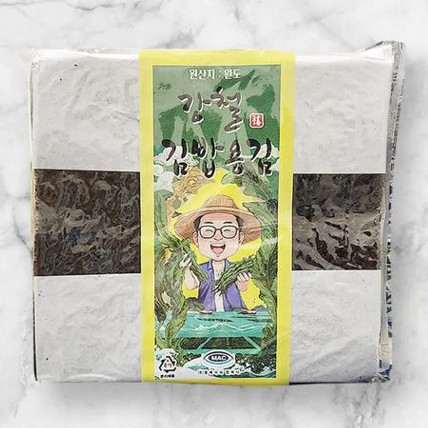 완도산 김밥용김 100장 250G 27년2월 이미지
