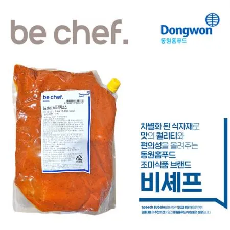 동원홈푸드 비셰프 스파게티 소스 3kg