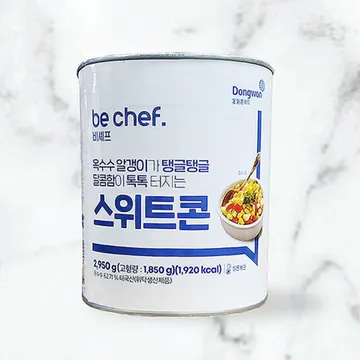 동원 비셰프 스위트콘 2.95kg 옥수수 통조림