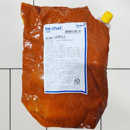 동원홈푸드 비셰프 스파게티 소스 3kg