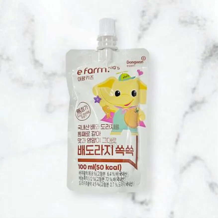 동원 비셰프 배도라지 쏙쏙주스 100ml 배도라지주스 이미지