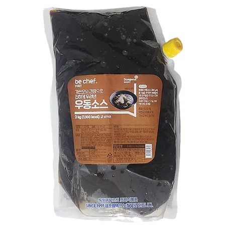 동원 홈푸드 비셰프 우동소스 2kg