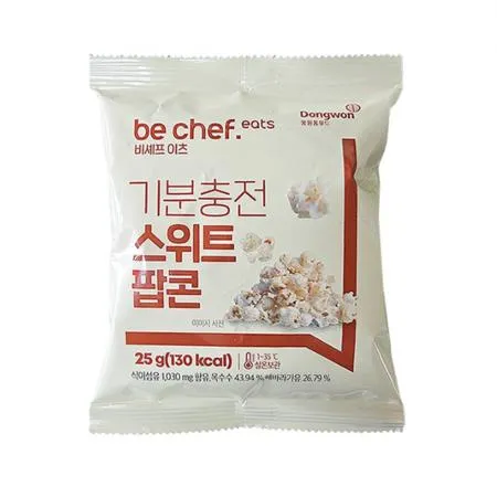 동원 비셰프 스위트팝콘 25g 이미지