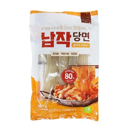 이츠펀 납작당면 300G 중국식 훠궈당면 굵기2cm 이미지