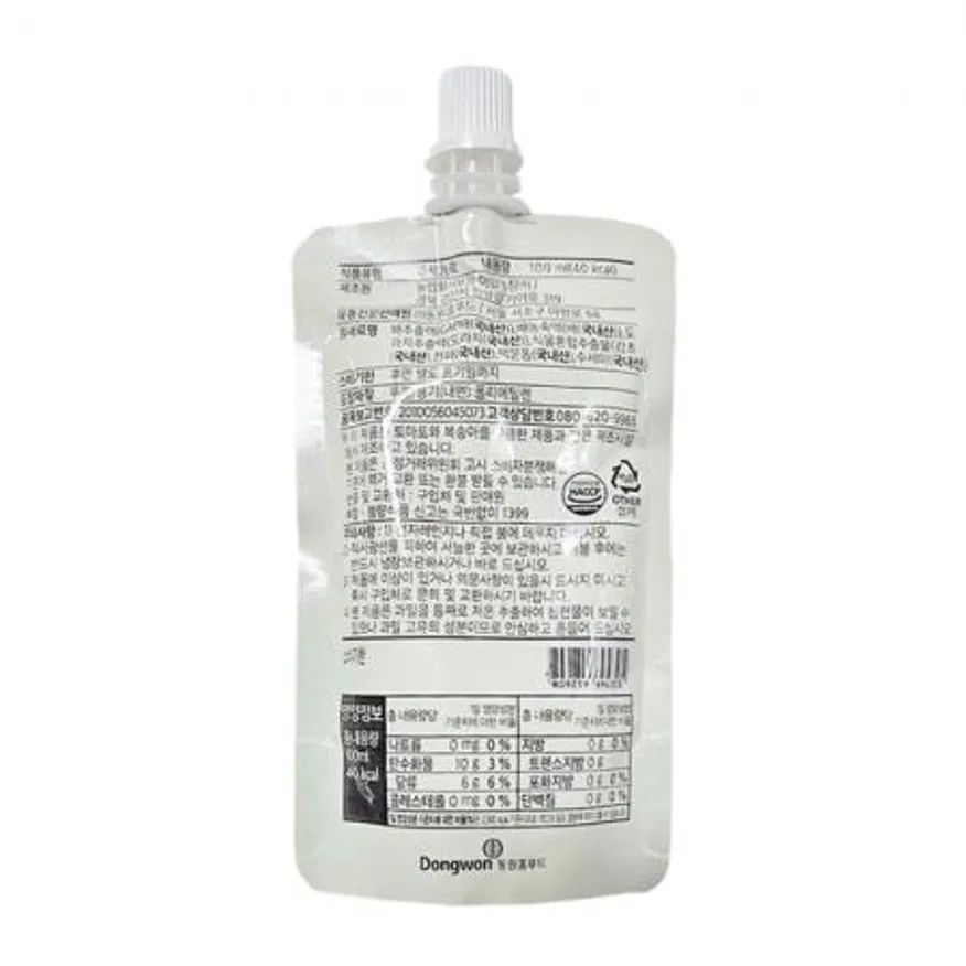 동원 비셰프 배도라지 쏙쏙주스 100ml 배도라지주스 이미지