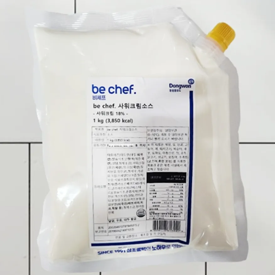 동원홈푸드 비셰프 사워크림소스 1kg 이미지