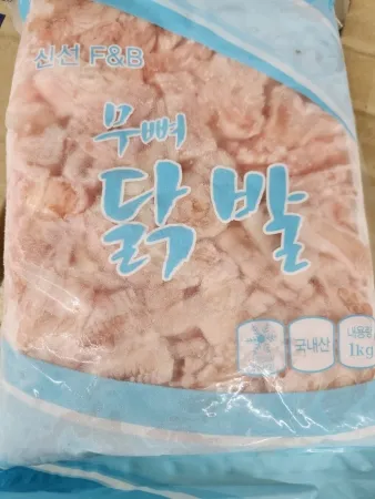 닭발(무뼈닭발/청솔/국내산/에이앤제이)1kg