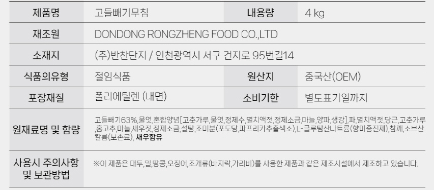 상품정보제공고시