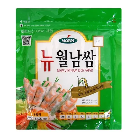 월남쌈(스위트웰/몬/16cm/사각)300g 이미지