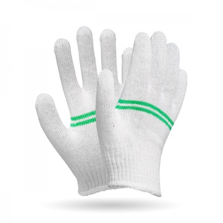 면줄장갑/표백칼라/퍼스트(수입/B/클로버)1봉(10개입)