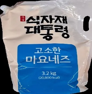 마요네즈(대상/스파우트팩/식자재대통령)3.2kg