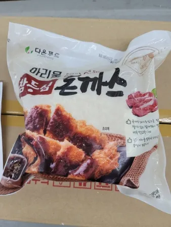 돈까스(식자재대통령/참등심돈까스/아리울/다온)1kg(200g*5개입) 이미지