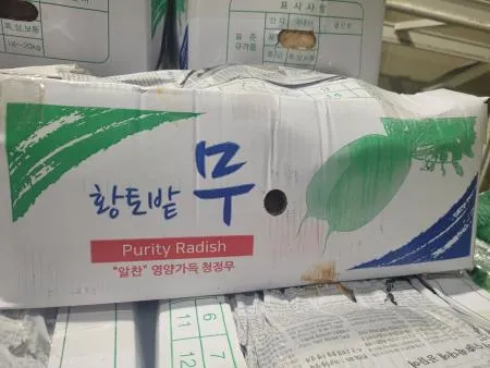 *농산물(무우/국내산/9~10개)box