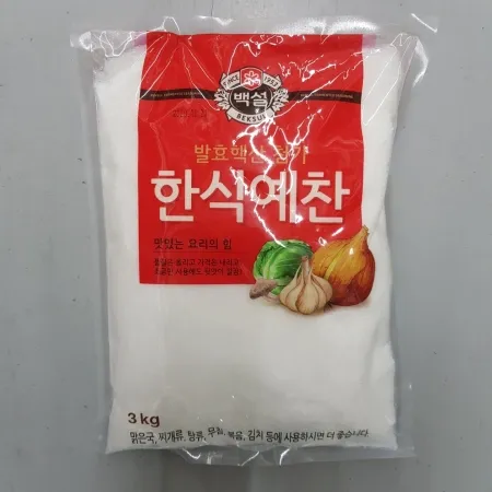 미원(조미료/백설/한식예찬)3kg 이미지