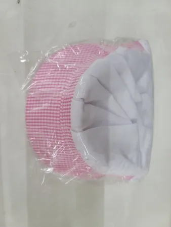 서광여자TC모자 /반망사/분홍체크