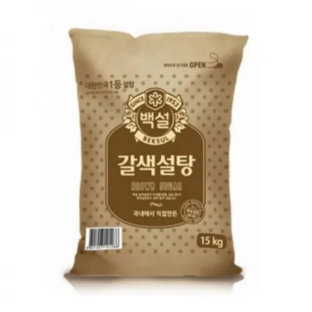 설탕(갈색/백설/중백)15kg 이미지