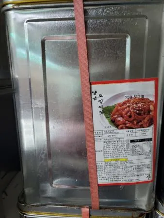 오징어젓(두우리/캔/중국산)20kg(10kg*2개입)