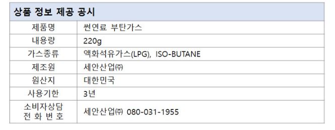 상품정보제공고시