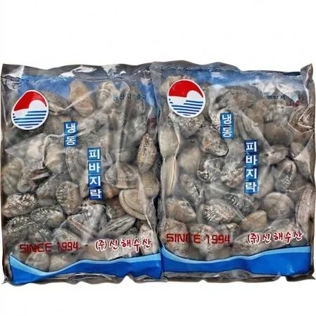 냉동피바지락(무표/중국/40/60씨알)500g