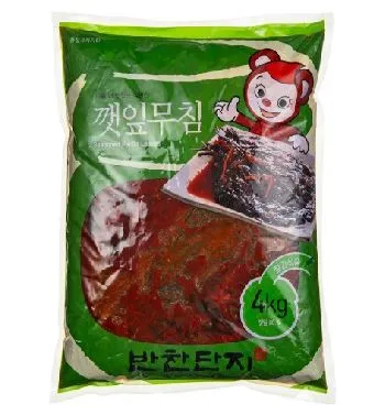 깻잎무침(양념/반찬단지/중국산)1kg
