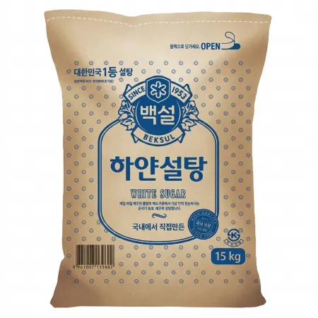 ★식자재119행사★설탕(백설/정백)15kg