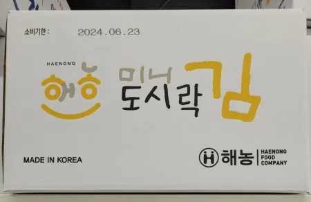 미니도시락김(해농/8절6매)(2g*10ea)*24ea(box)