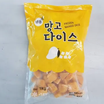 냉동과일(망고미트/깍뚝/다이스)1kg