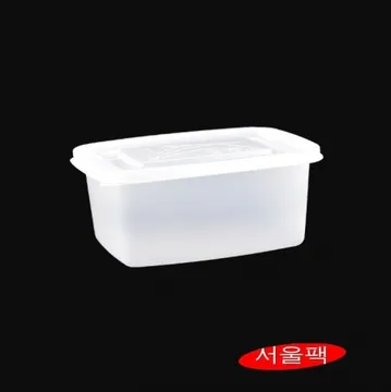반죽용기(大셋트/반찬용기/125파이/반투명/450ml)1줄(50개입)