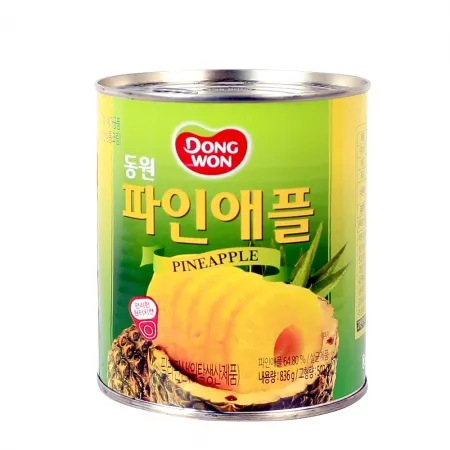 파인애플2호캔(슬라이스/리치스)836g 이미지