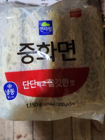 냉동중화면(면사랑/일반/230g*5)1.15kg