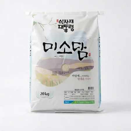 ★식봄행사(100포한정)★ 쌀(미소담/일반미(상급)/25년산/옥구농협)20kg