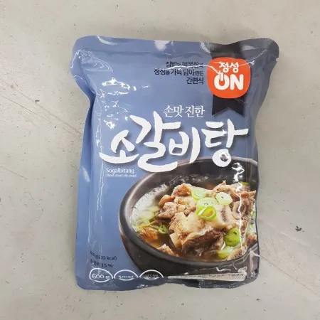 갈비탕(초원/정성온/소갈비탕)600g 이미지