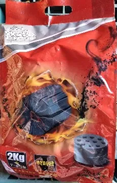 참숯(캠핑용/착화탄 포함/7~8인용)2kg