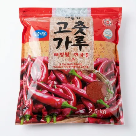 고추가루(식자재대통령/상중식용/중국산)2.5kg