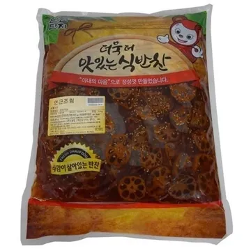 연근조림(진공/반찬단지/중국산)4kg