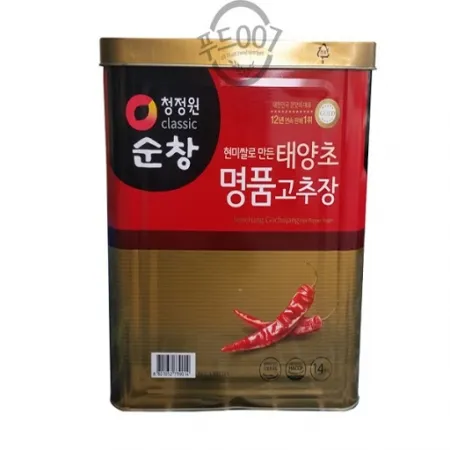 고추장(순창청정원/명품/별6개)14kg 이미지