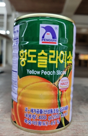 황도(펭귄/슬라이스)400g