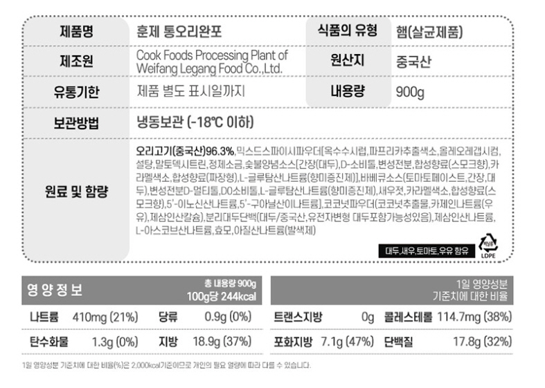 상품정보제공고시