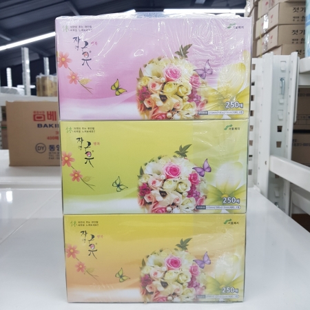 사각티슈(BoX*24개/리빙/250매)