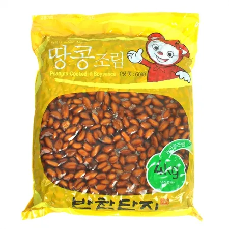 땅콩자반(땅콩조림/반찬단지/중국산)4kg