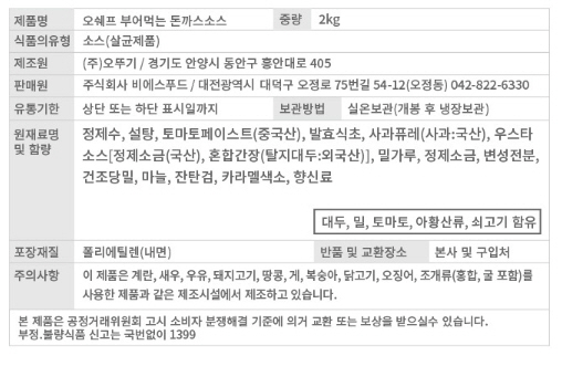 상품정보제공고시