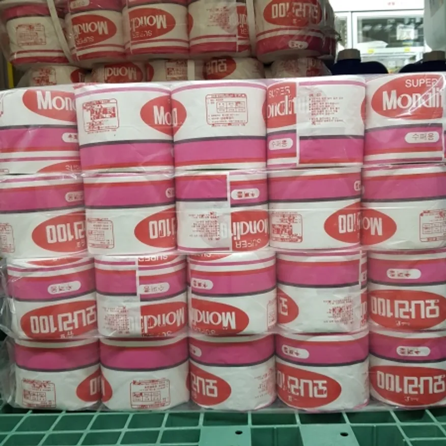 화장지(2겹10롤두루마리모나리자하얀마음)40m*10롤 이미지