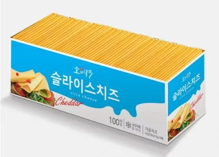 체다치즈(슬라이스/소와나무/동원/100매입)1.8kg