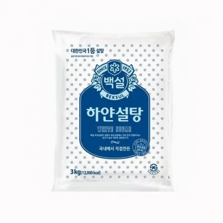 설탕(백설/정백)3kg