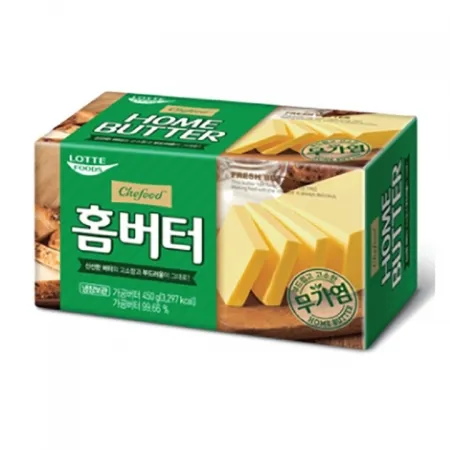 버터(롯데/무염/ 홈버터)450g
