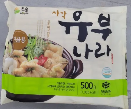 유부(사각/유부나라/두솔)500g