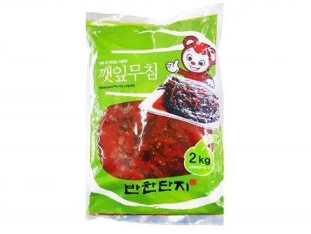 깻잎(양념/무침/반찬단지/중국산)2kg