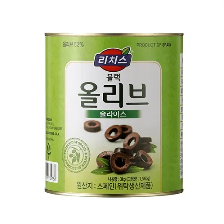 블랙올리브/슬라이스/리치스/3kg 이미지